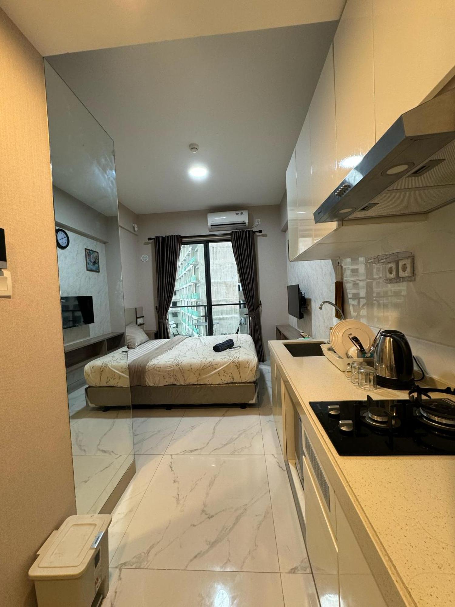 Stay N Cozy Apartemen Sky House Bsd By Sm Room Samporo المظهر الخارجي الصورة