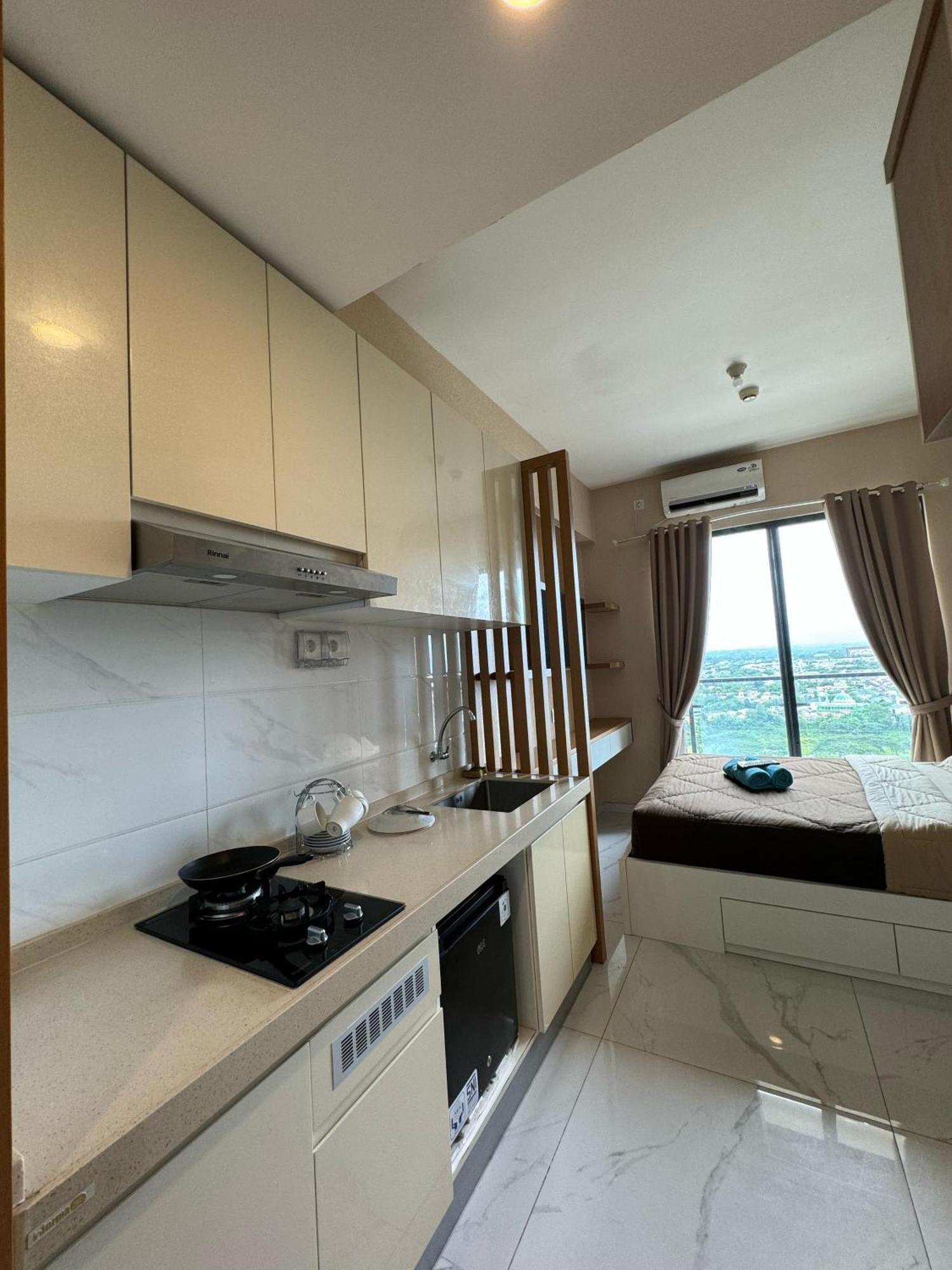 Stay N Cozy Apartemen Sky House Bsd By Sm Room Samporo المظهر الخارجي الصورة
